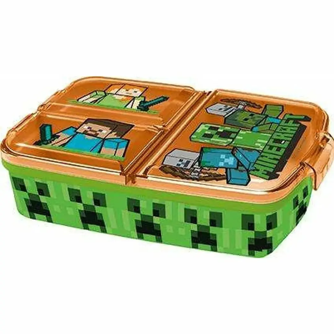 Minecraft Lunchbox Mob - 18x13x6cm Groen