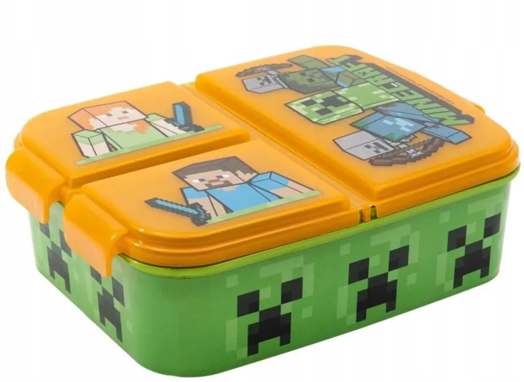 Minecraft Lunchbox Mob - 18x13x6cm Groen