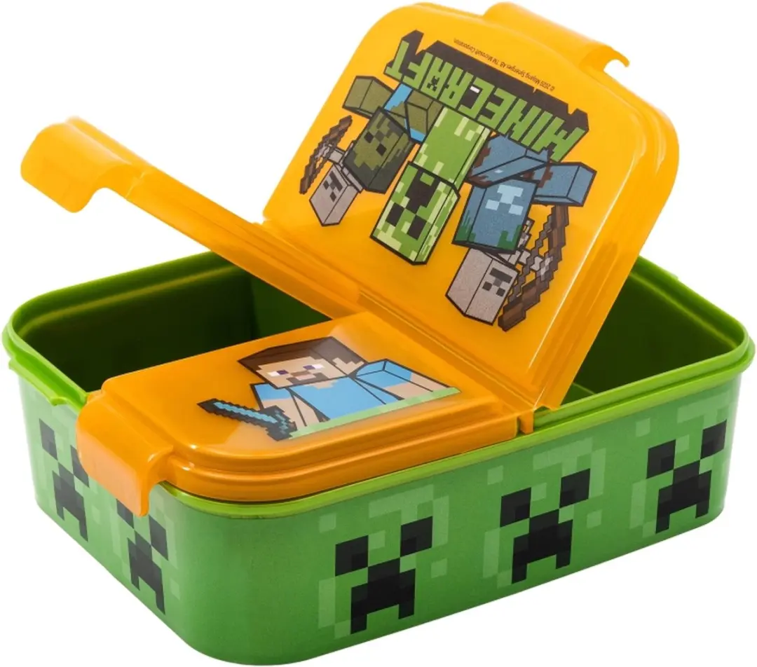Minecraft Lunchbox Mob - 18x13x6cm Groen