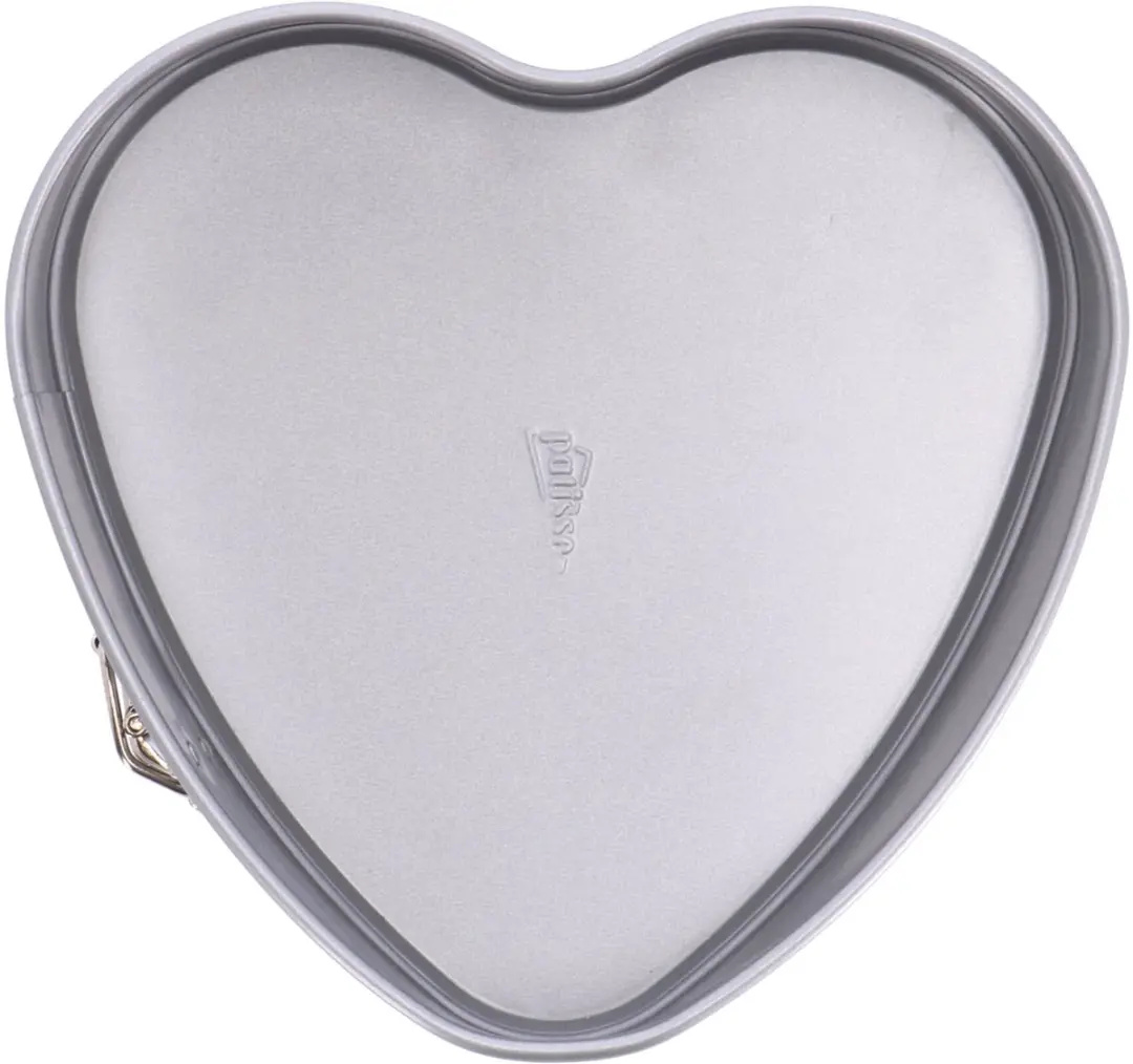 Patisse Silver-Top Hart Springvorm 20cm - Zilver