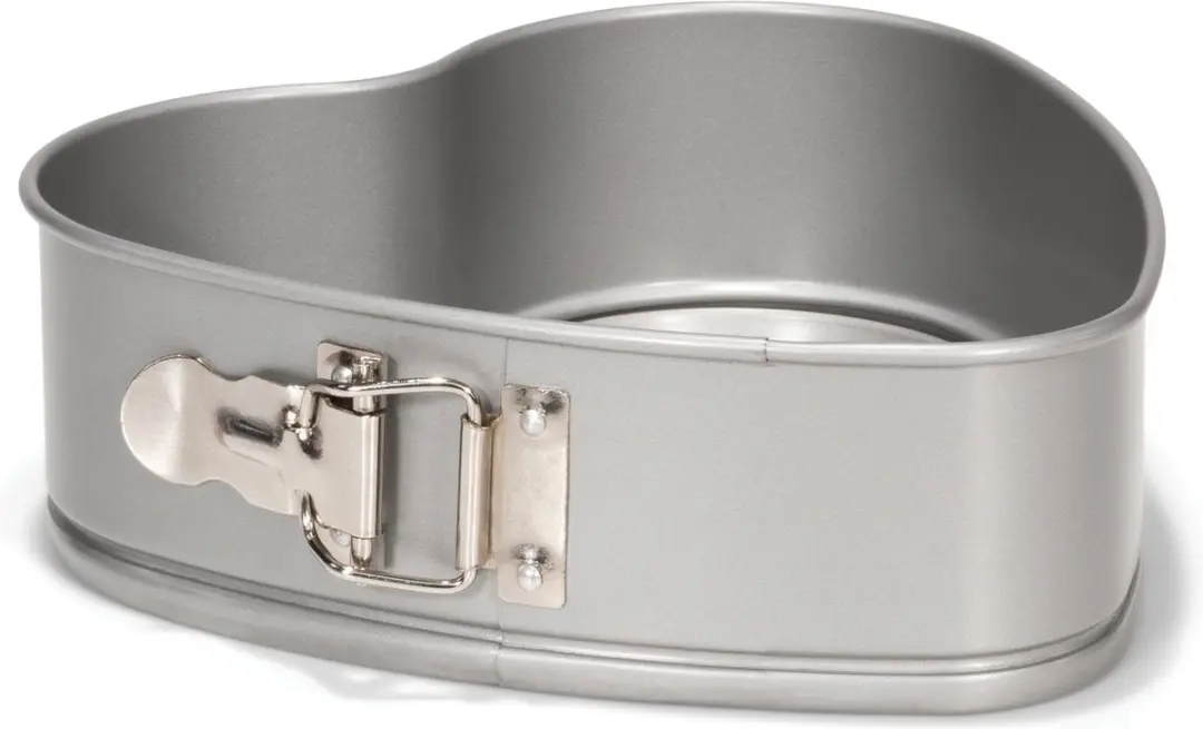Patisse Silver-Top Hart Springvorm 20cm - Zilver