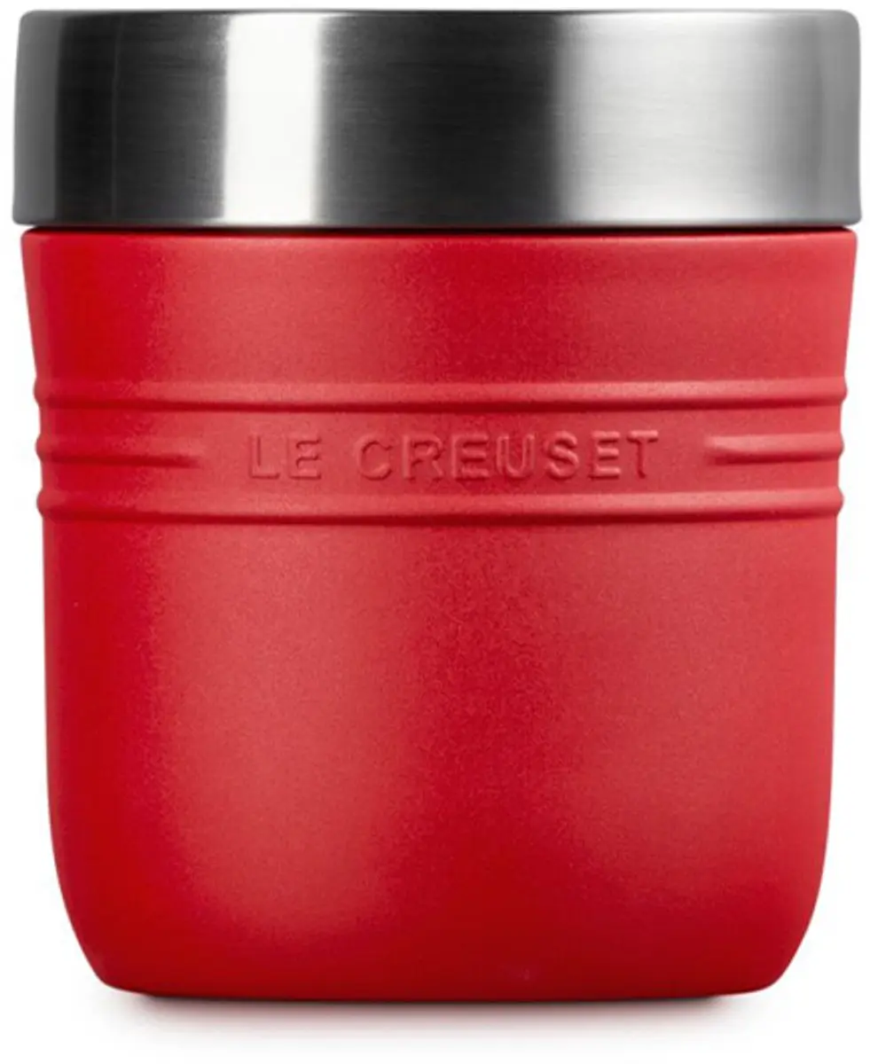 Le Creuset Lunchbeker On The Go 0,5L - Dubbelwandig - Kersenrood - afbeelding 6 van 6