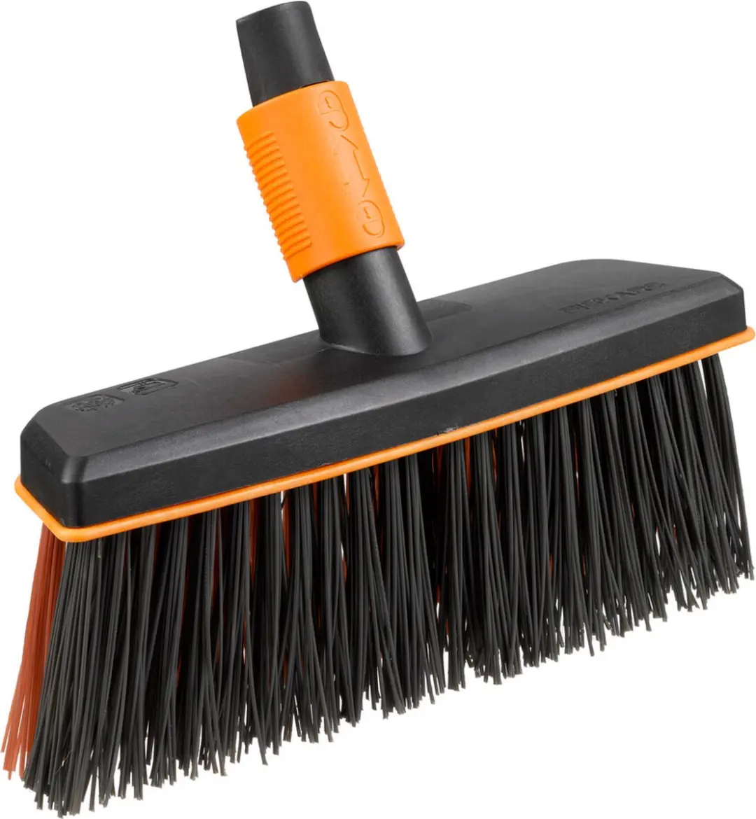 Fiskars Quikfit Bezemkop 1001417 - Straatbezem 28cm - Zwart