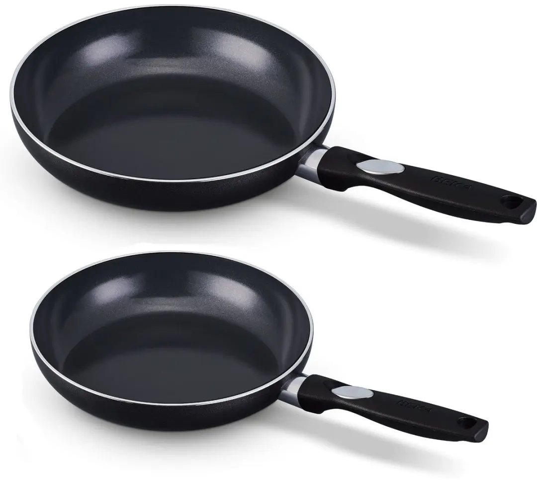 Sola Pearl Deluxe 4-delig Pannenset - 6 Stuks - Zilver