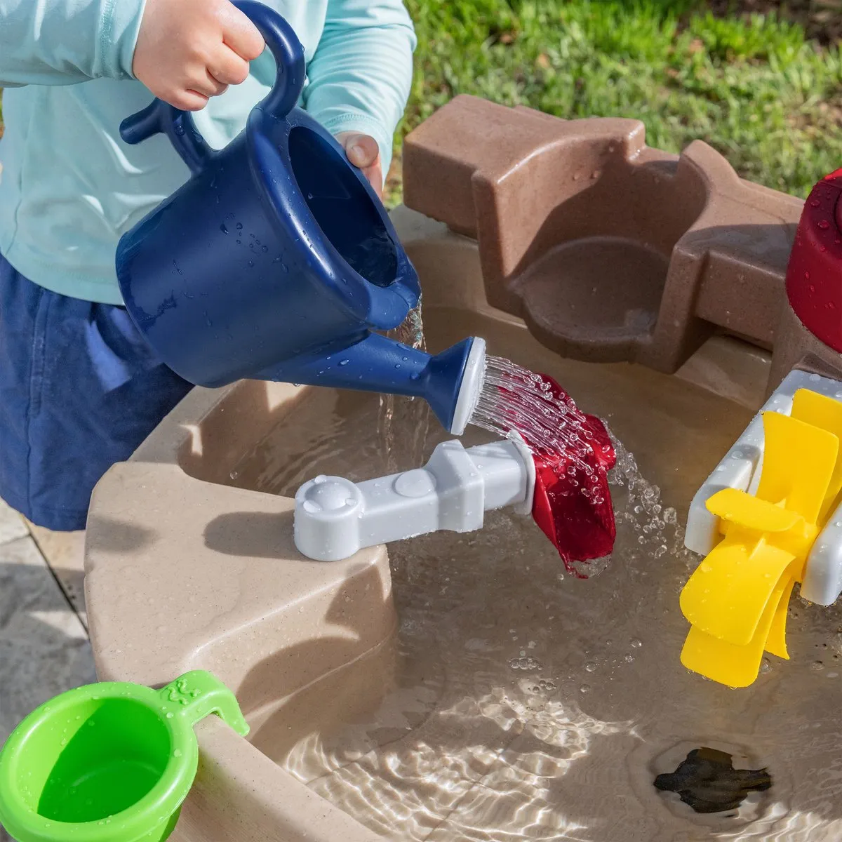Step2 Pump & Splash Discovery Watertafel - 30L - Bruin
