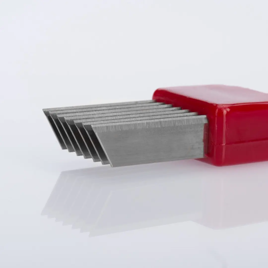 Westmark Augurkensnijder Dekofix - 7 Messen - 16,3 cm - Rood