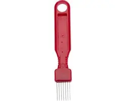Westmark Augurkensnijder Dekofix - 7 Messen - 16,3 cm - Rood