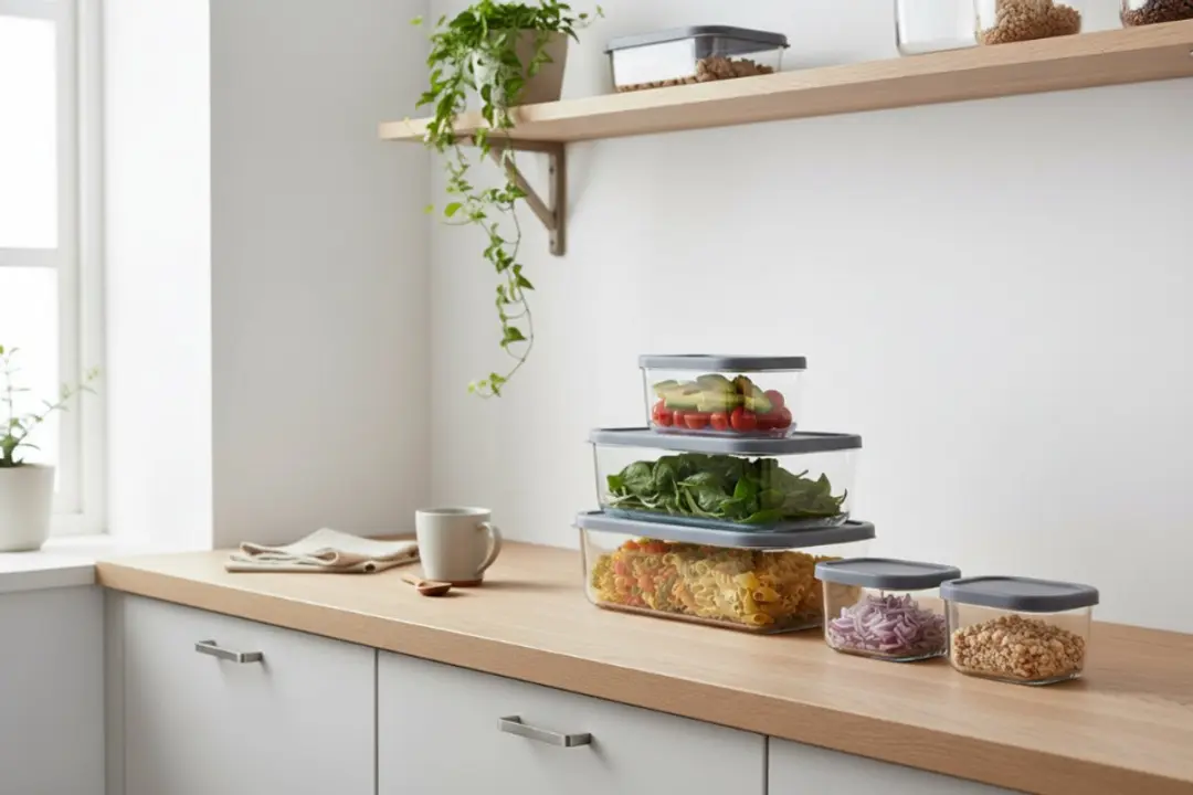 Cookinglife Vershoudbakjes Glas - 5 Stuks