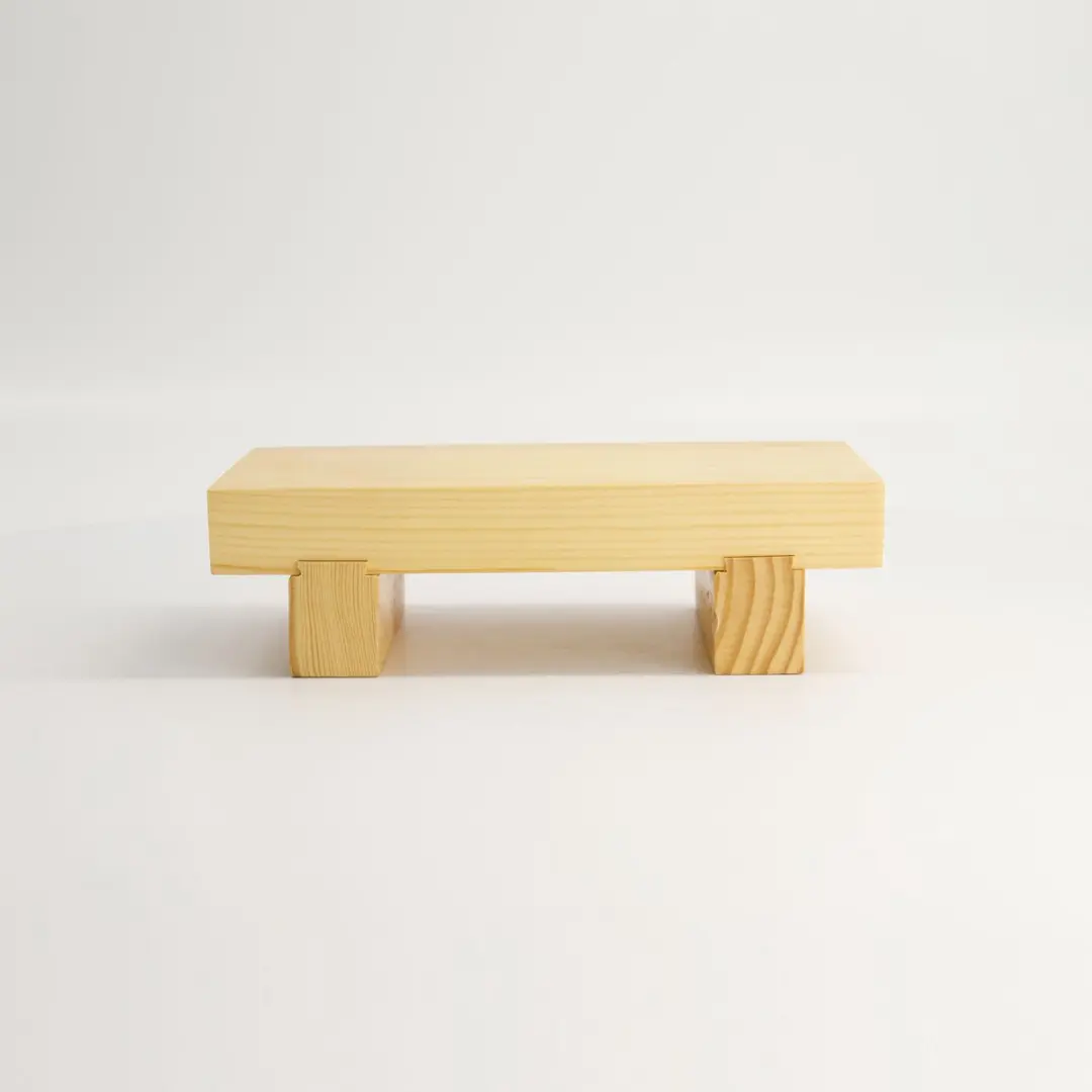 Tokyo Design Studio Sushi Geta Houten Plateau 21x12x6cm - Zwart