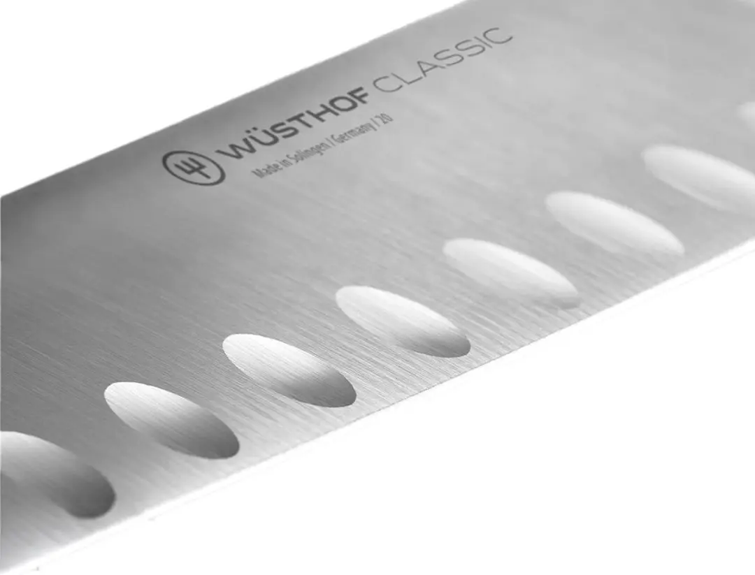 Wusthof Classic Santoku 17cm - Zwart