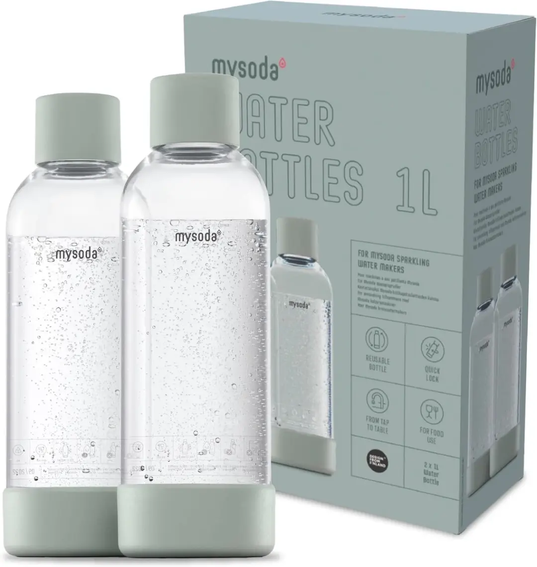 Mysoda Pigeon Herbruikbare Flessen 1L