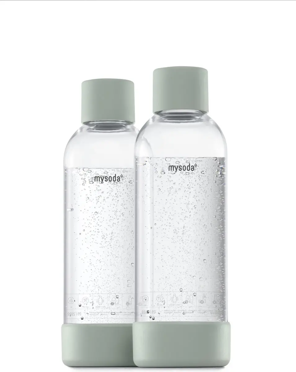 Mysoda Pigeon Herbruikbare Flessen 1L - Set van 2 - afbeelding 6 van 6