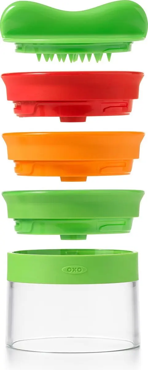 OXO Spiraalsnijder 3-in-1 - 3 Messen - Transparant