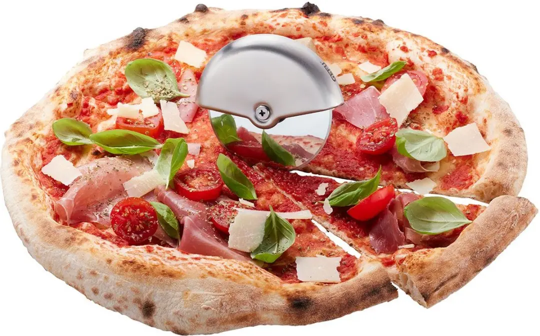 GEFU Monza Pizzasnijder RVS - Met Handgreep