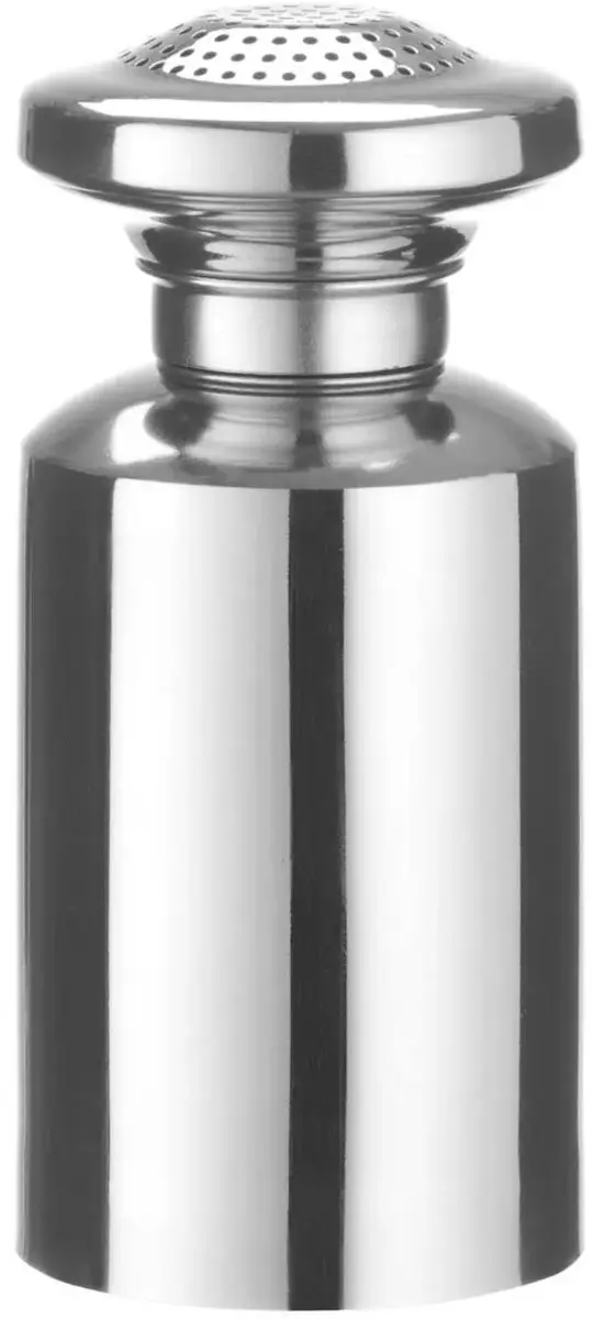 HENDI Zoutstrooier 630136 - 175mm - Ø8cm - Zilver