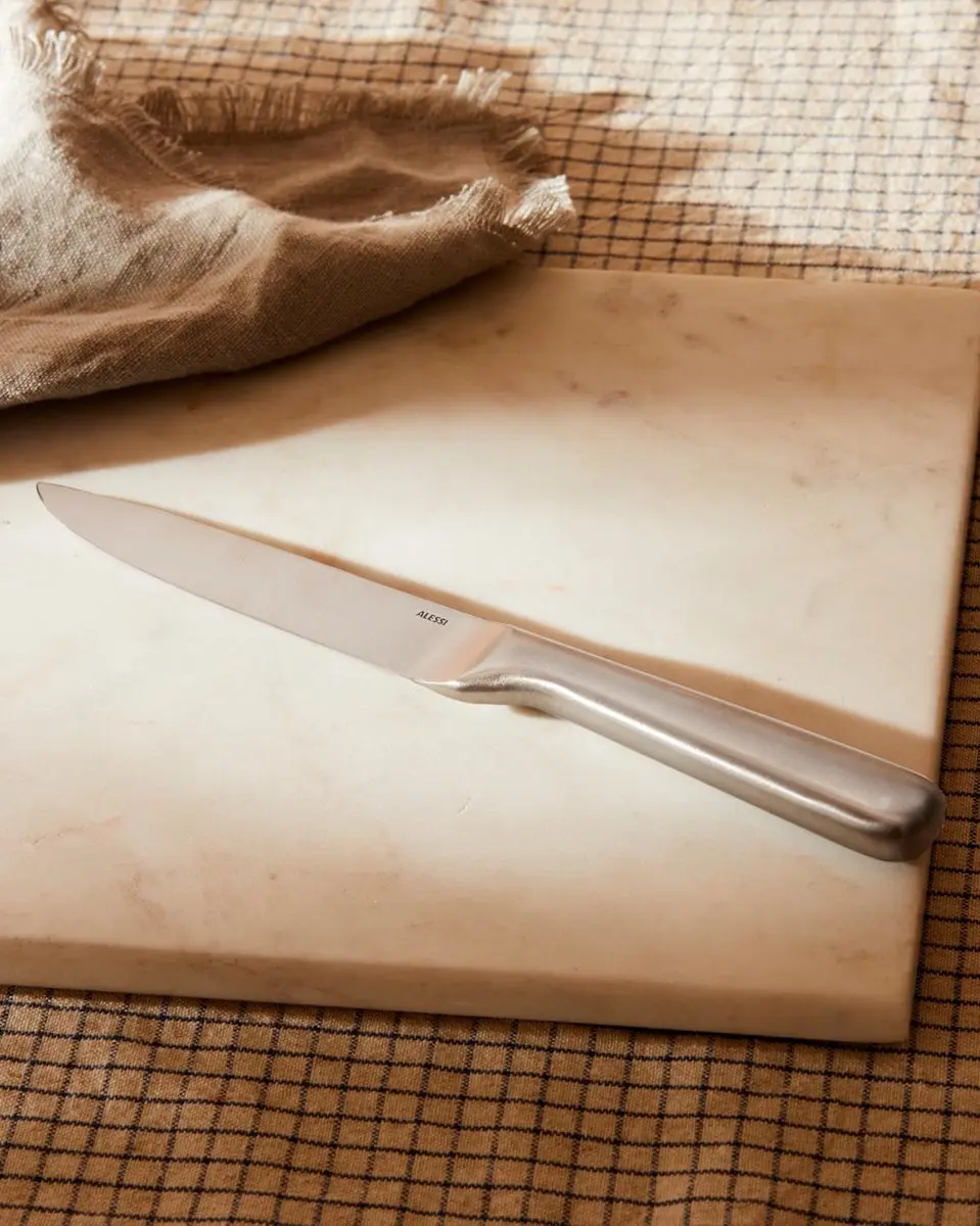 Alessi Mami Mat Utility Mes 24cm - Zilver