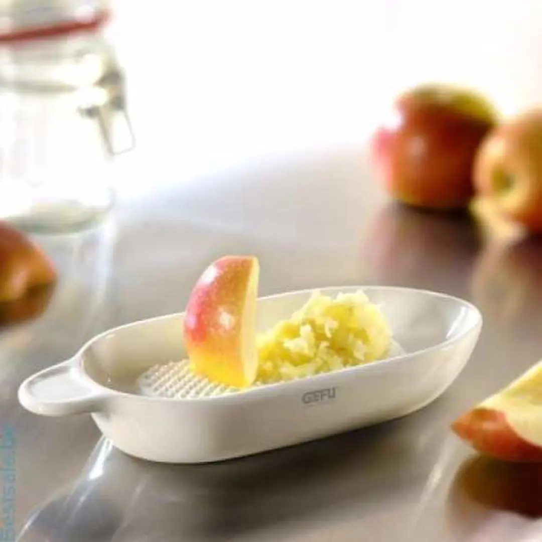 GEFU FRUTTARE Keramische Fruitrasp 20,4x8,9cm - Wit
