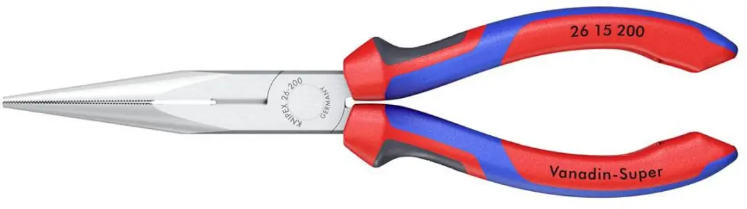 Knipex 26 15 200 Platte Rondbektang 200mm