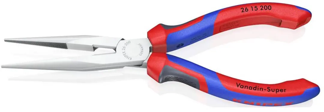 Knipex 26 15 200 Platte Rondbektang 200mm