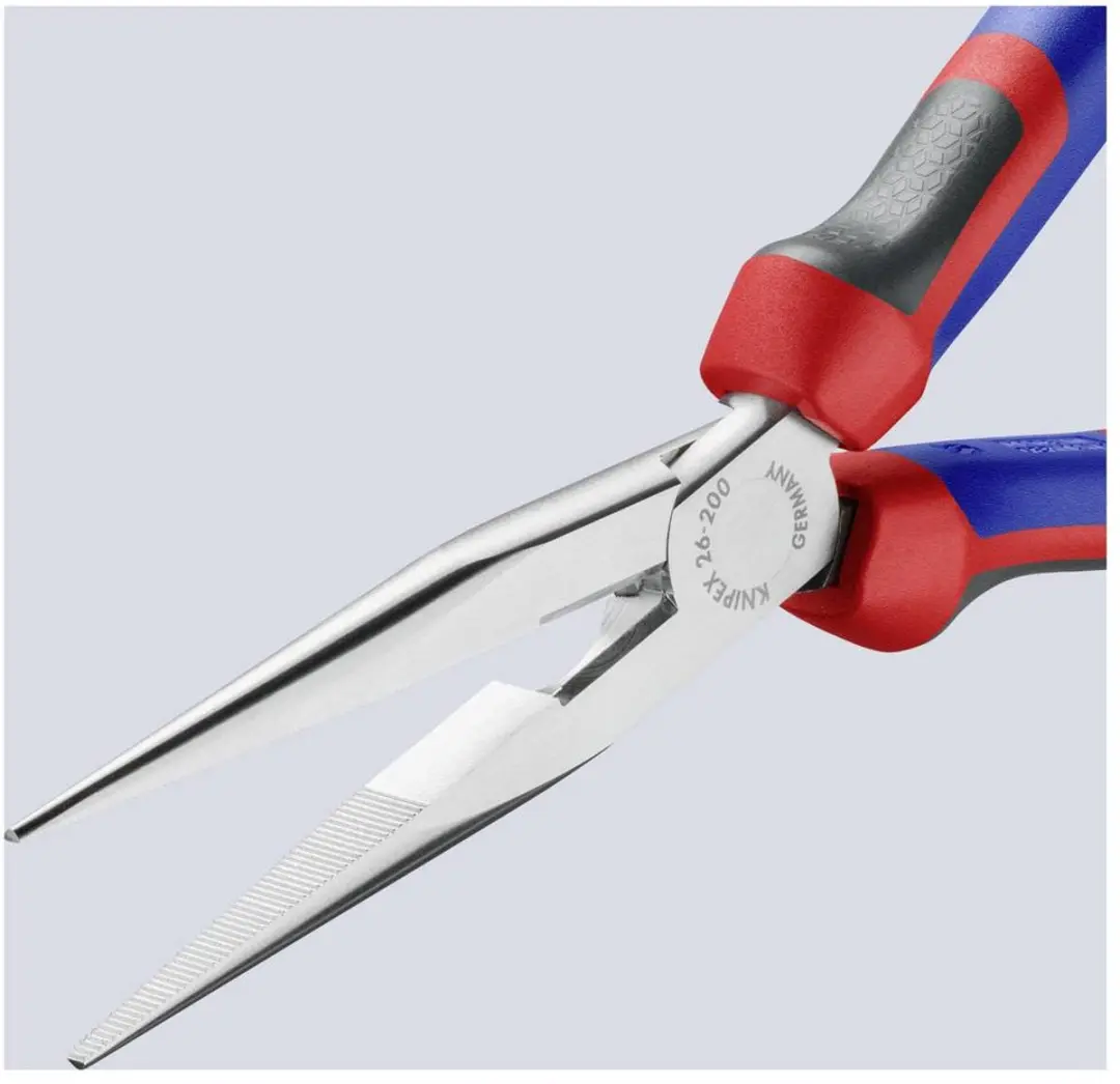 Knipex 26 15 200 Platte Rondbektang 200mm
