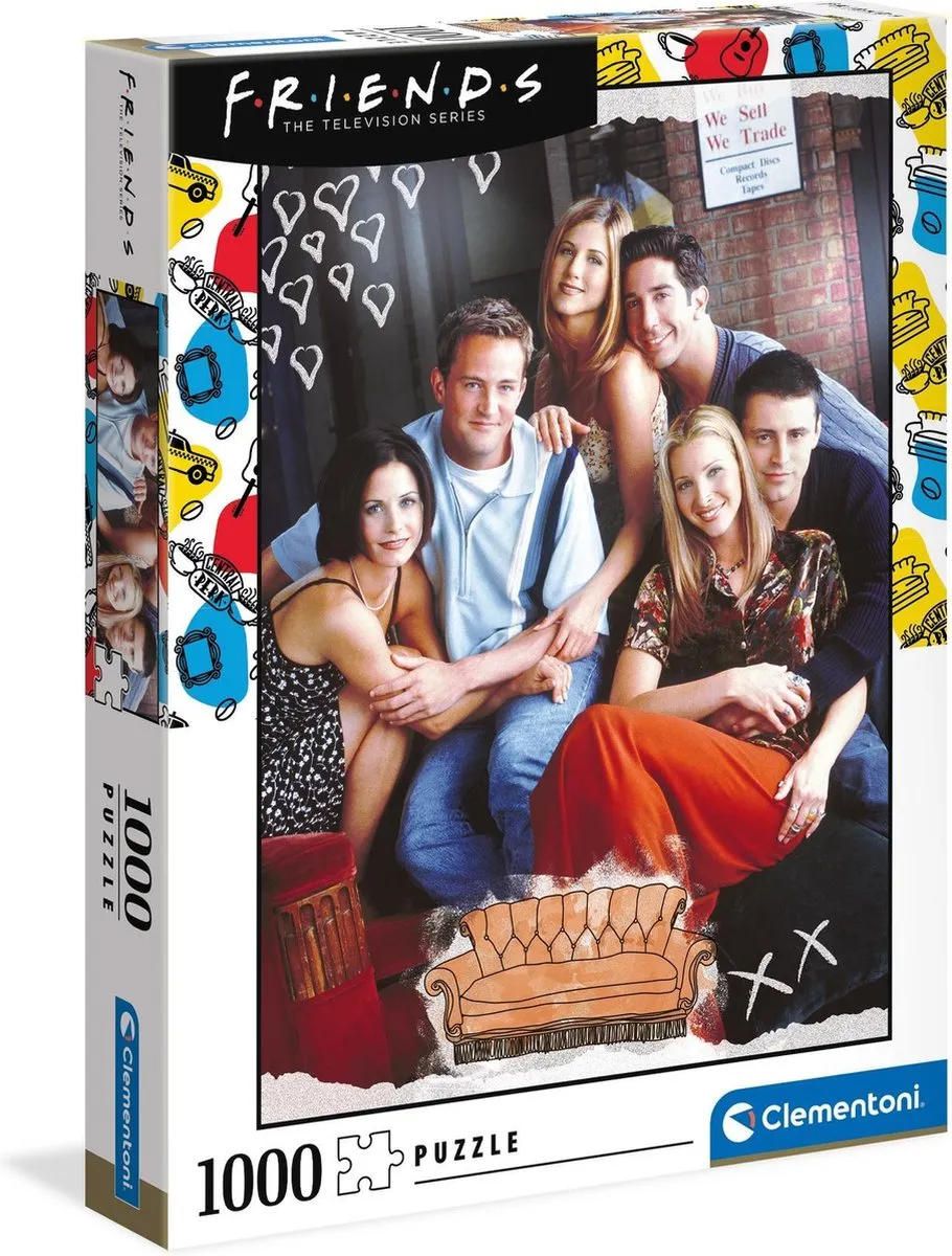 Clementoni Puzzel Friends 1000 Stuks