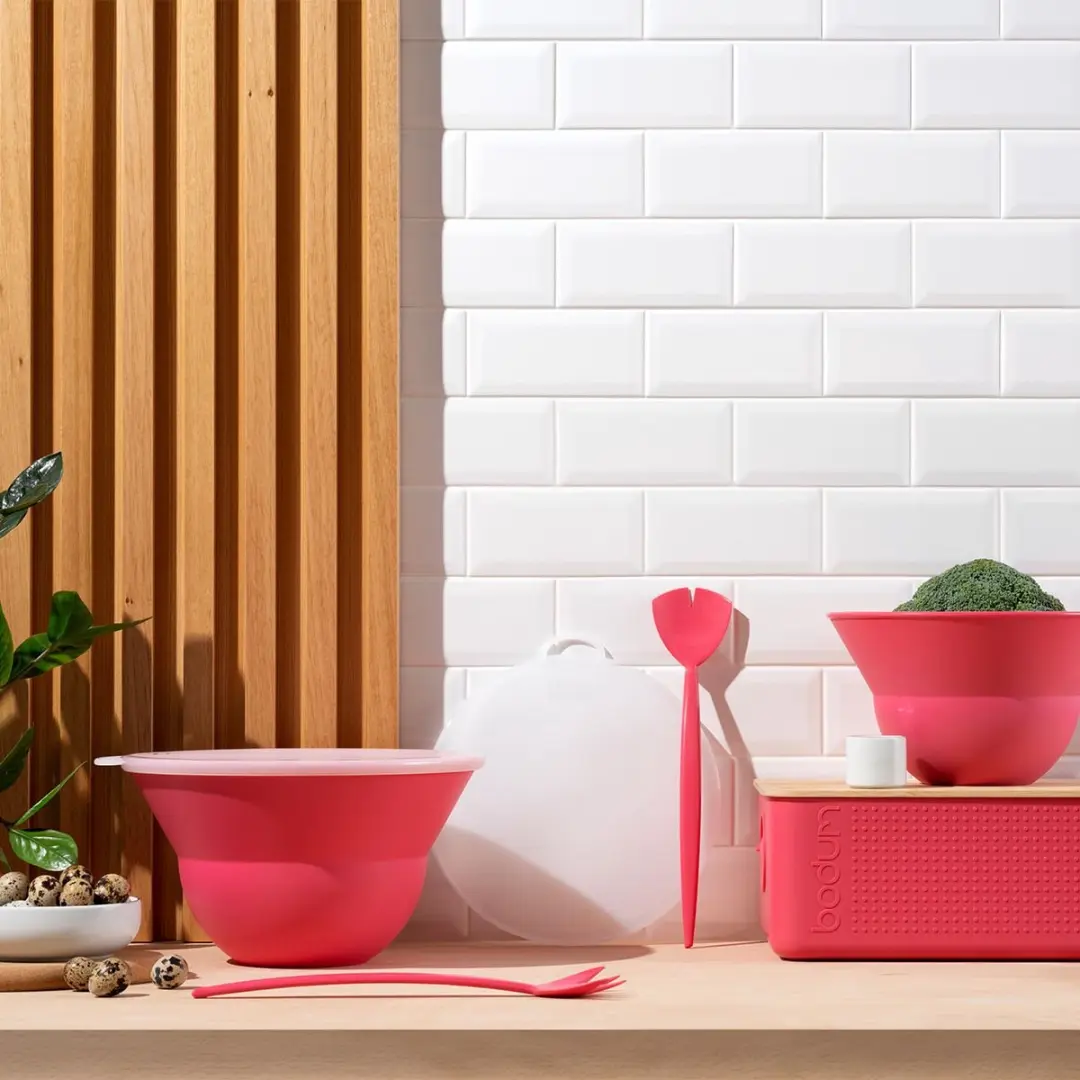 Bodum Topee Bowls 5L & 3L - Roze