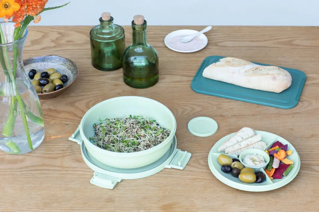 Brabantia Make & Take Salade Lunchbox 1,3L - Jade Green
