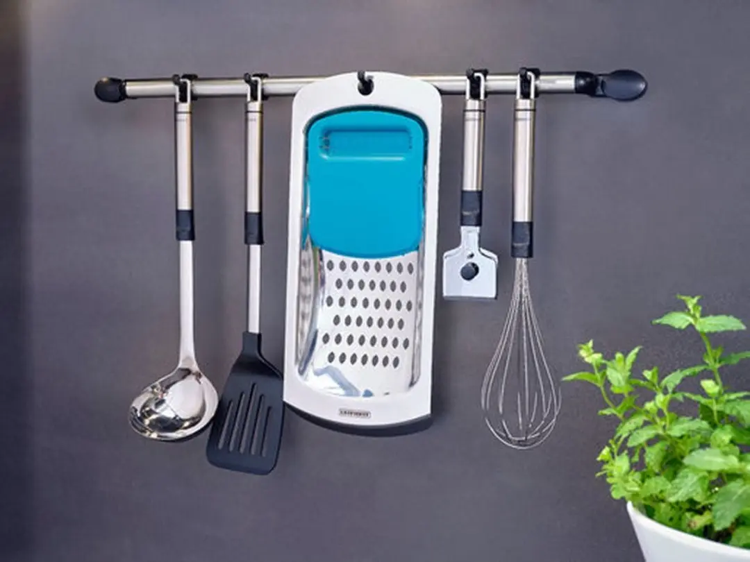 Leifheit Spätzle Pasta Rasp - RVS - Grijs/Turquoise