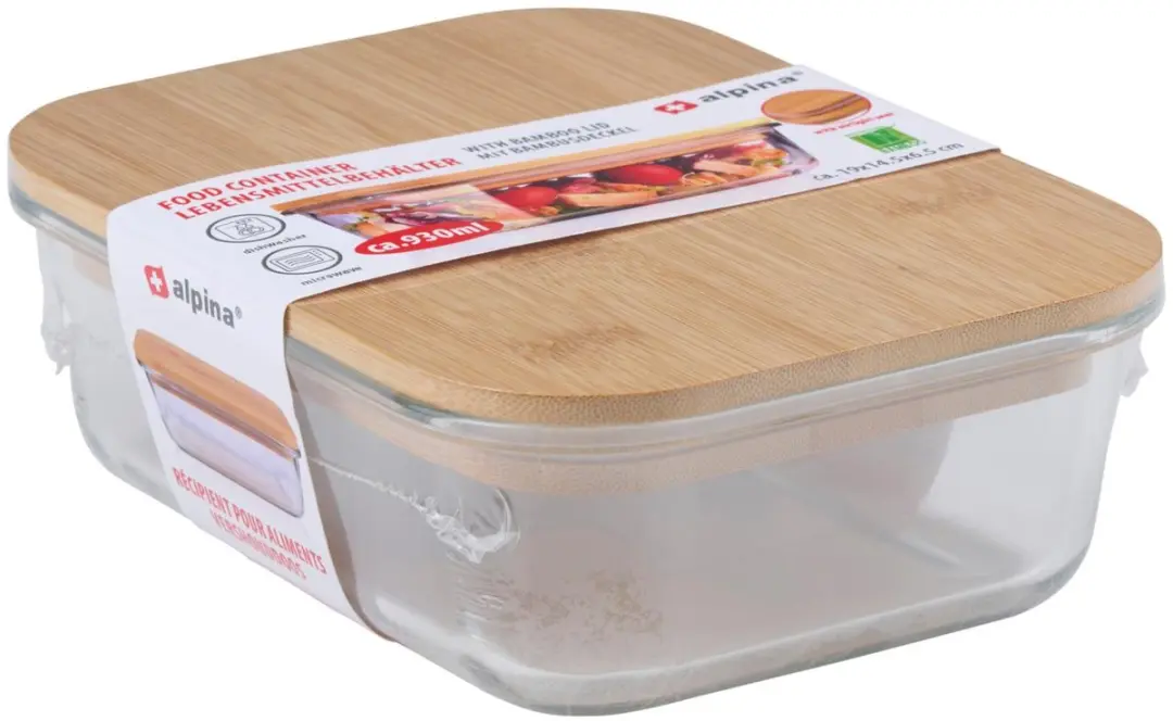 Alpina Vershouddoos 930ml - 2-delig - Transparant