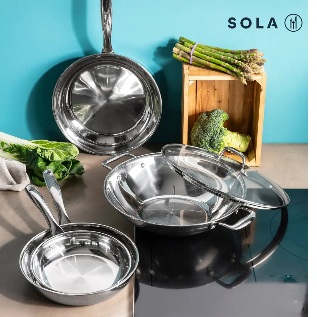 Sola Green Cooking Koekenpan 24cm - Zilver