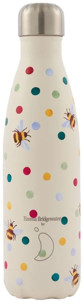 Chilly's Original 500ml Thermosfles - Emma Bridgewater Polka Dots & Bees