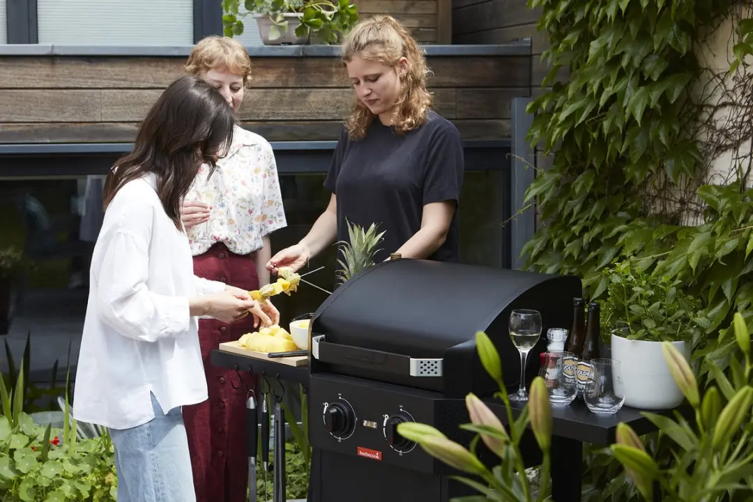 Barbecook E-Luca Elektrische Barbecue 2 Branders - 8 Burgers