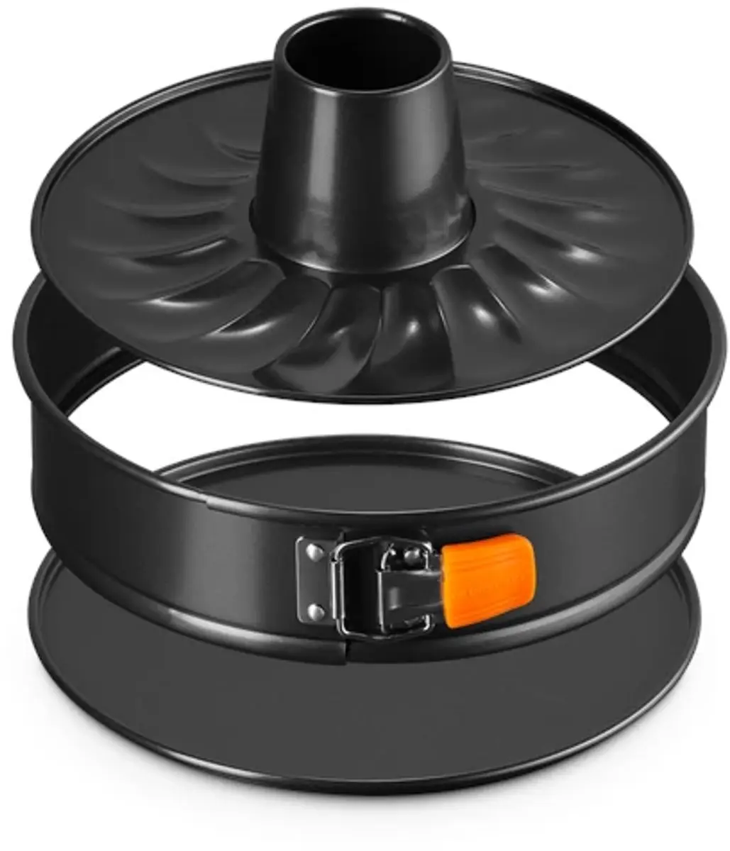 Le Creuset Springvorm en Krans D26cm - Zwart