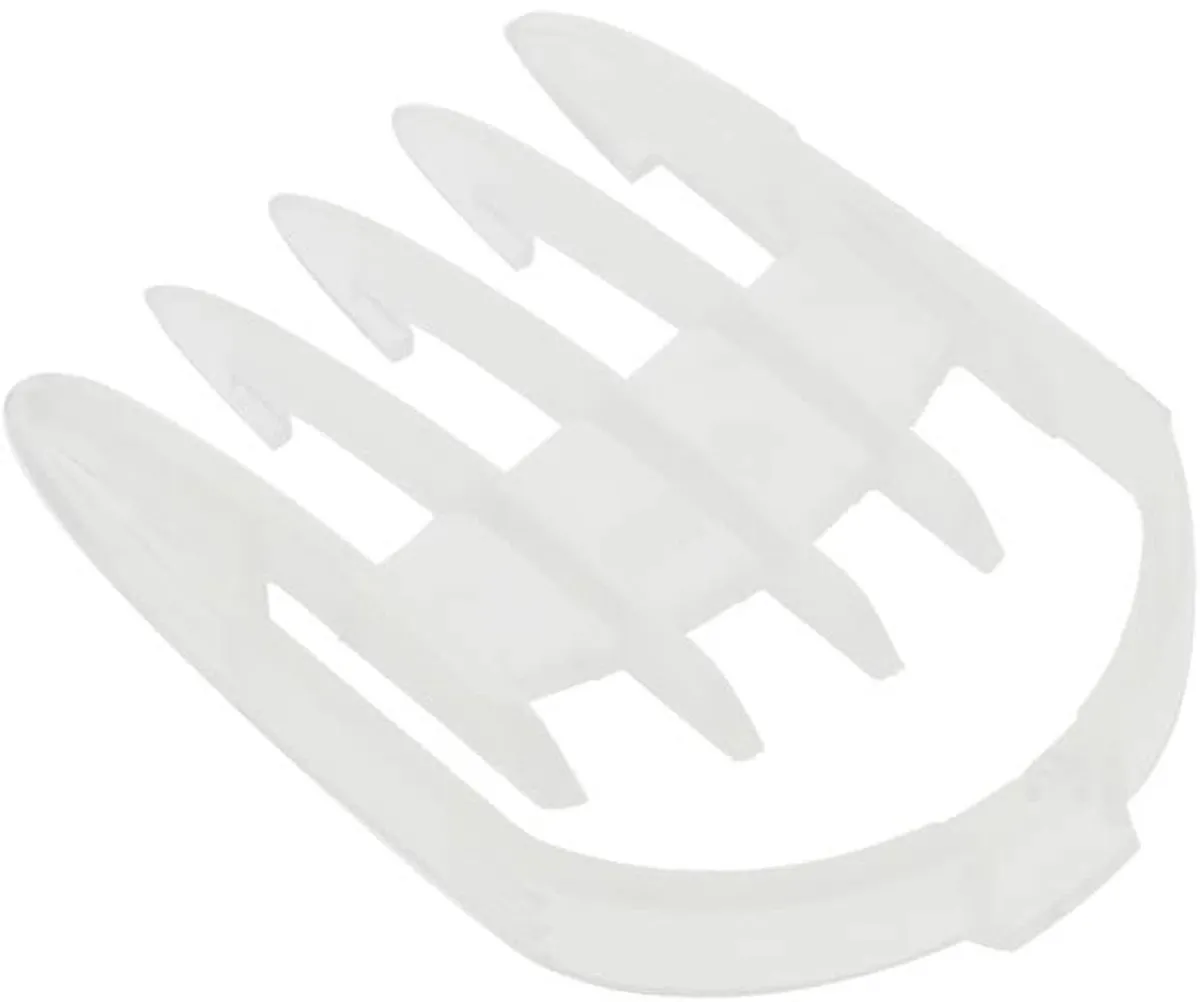 Babyliss Opzetkam 4mm - 5 Tanden - Transparant