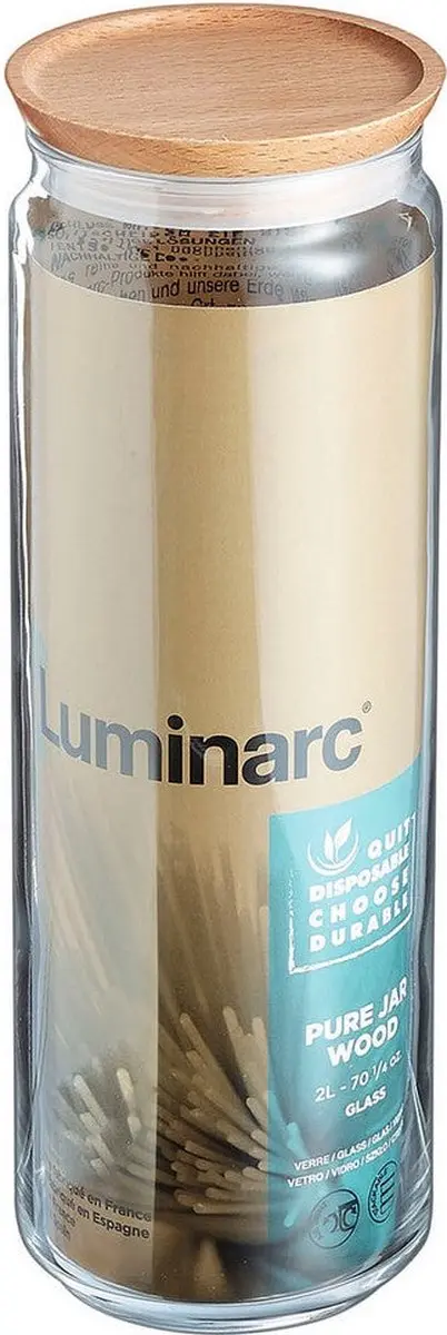 Luminarc Voorraadpot 2L Transparant
