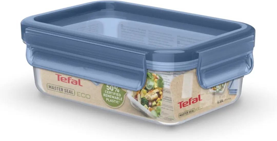 Tefal MasterSeal Fresh Vershoudbakje 0,55L - Blauw