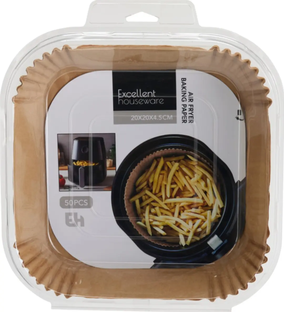 Excellent Houseware Airfryer Bakpapier 20x20cm