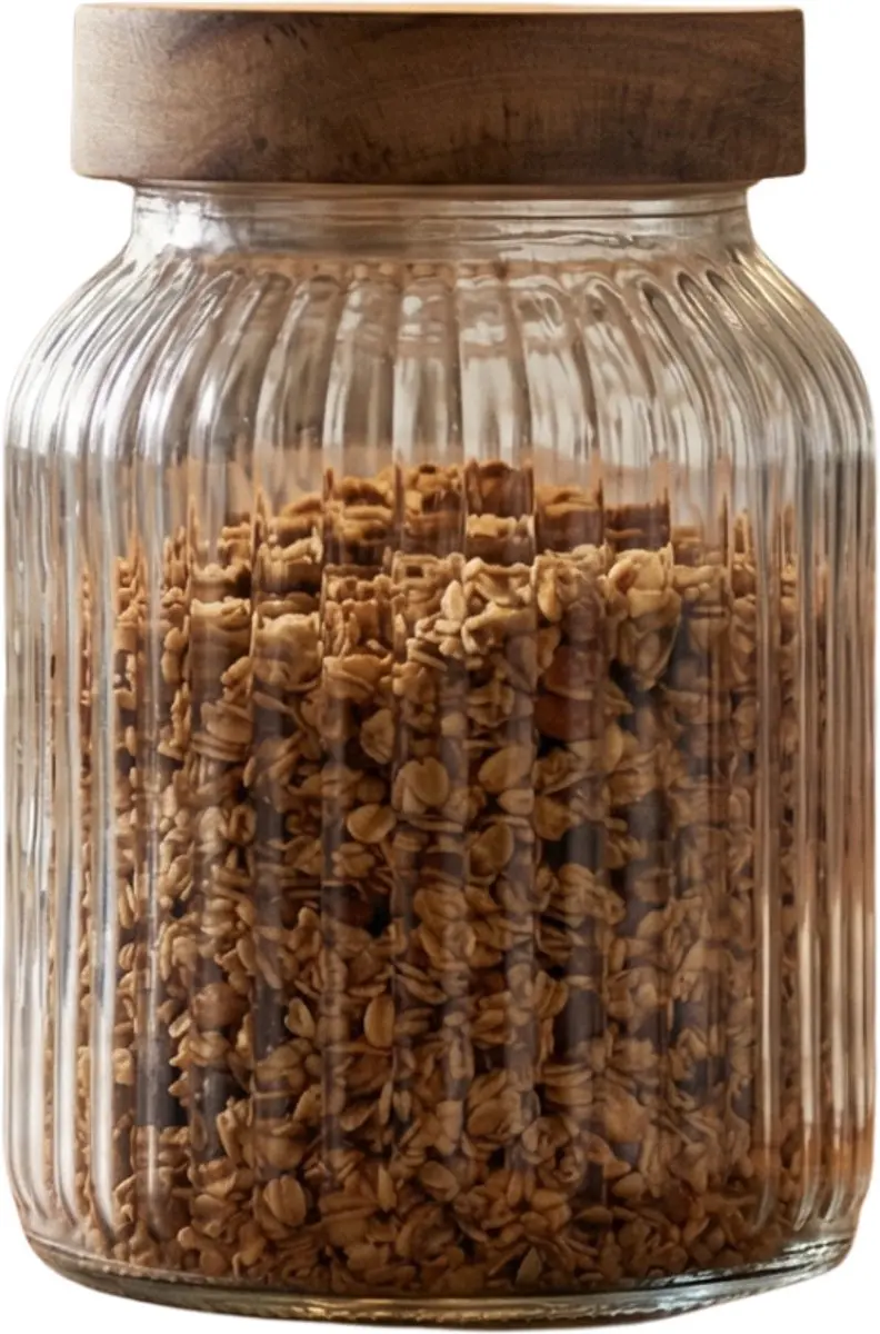 Alpina Glazen Voorraadpot 1000ml
