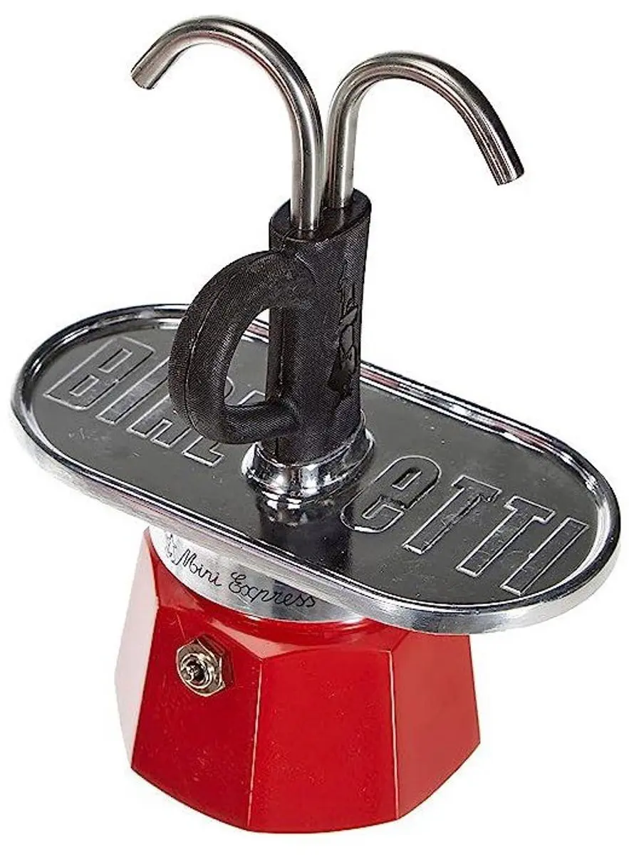 Bialetti Mini Express 0007303 Espressopot - 2 Koppen - Rood