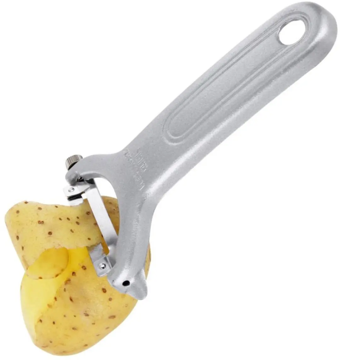 Westmark Groente- en aspergeschiller Quick - Zilver