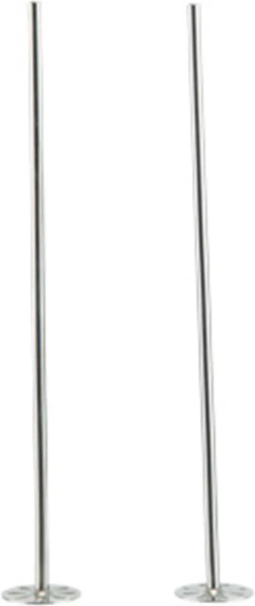 Cosy&Trendy Cocktailstampers RVS - 6 Stuks - 21 cm - Grijs