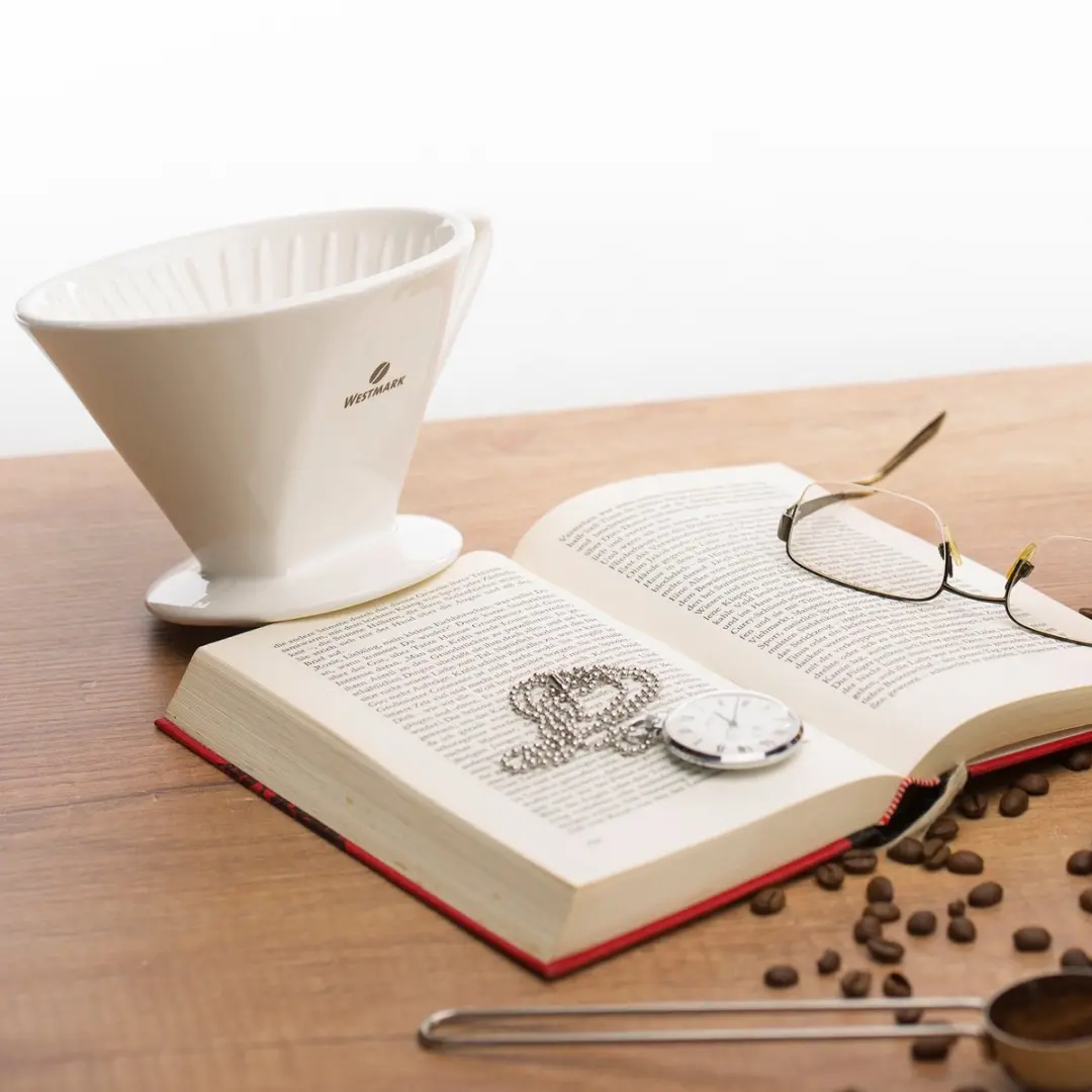Westmark Brasilia Porseleinen Koffiefilterhouder 6 Kopjes - 15,8 cm