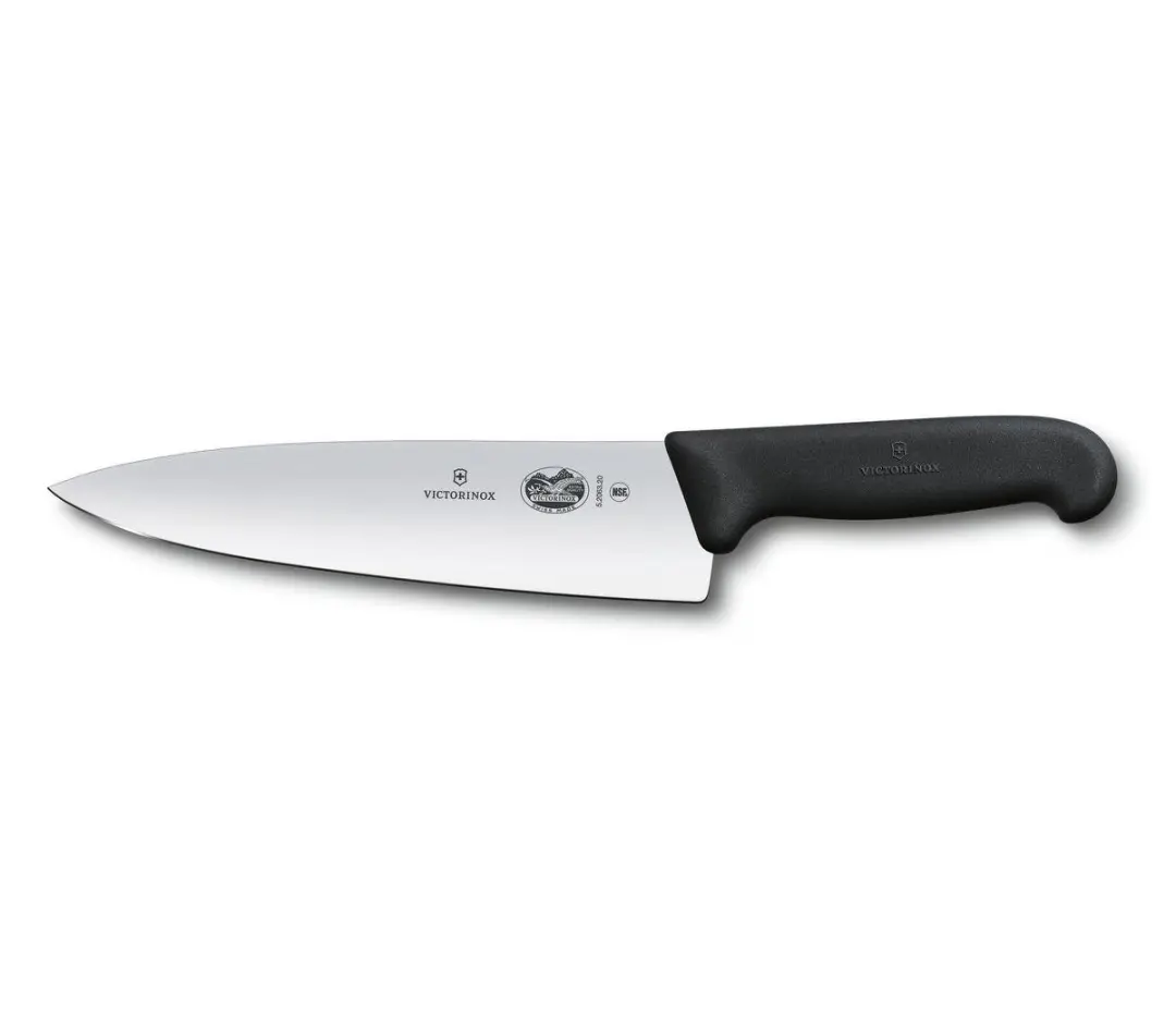 Victorinox Swiss Classic Koksmes 20cm - RVS/Fibrox - Zwart - afbeelding 6 van 6