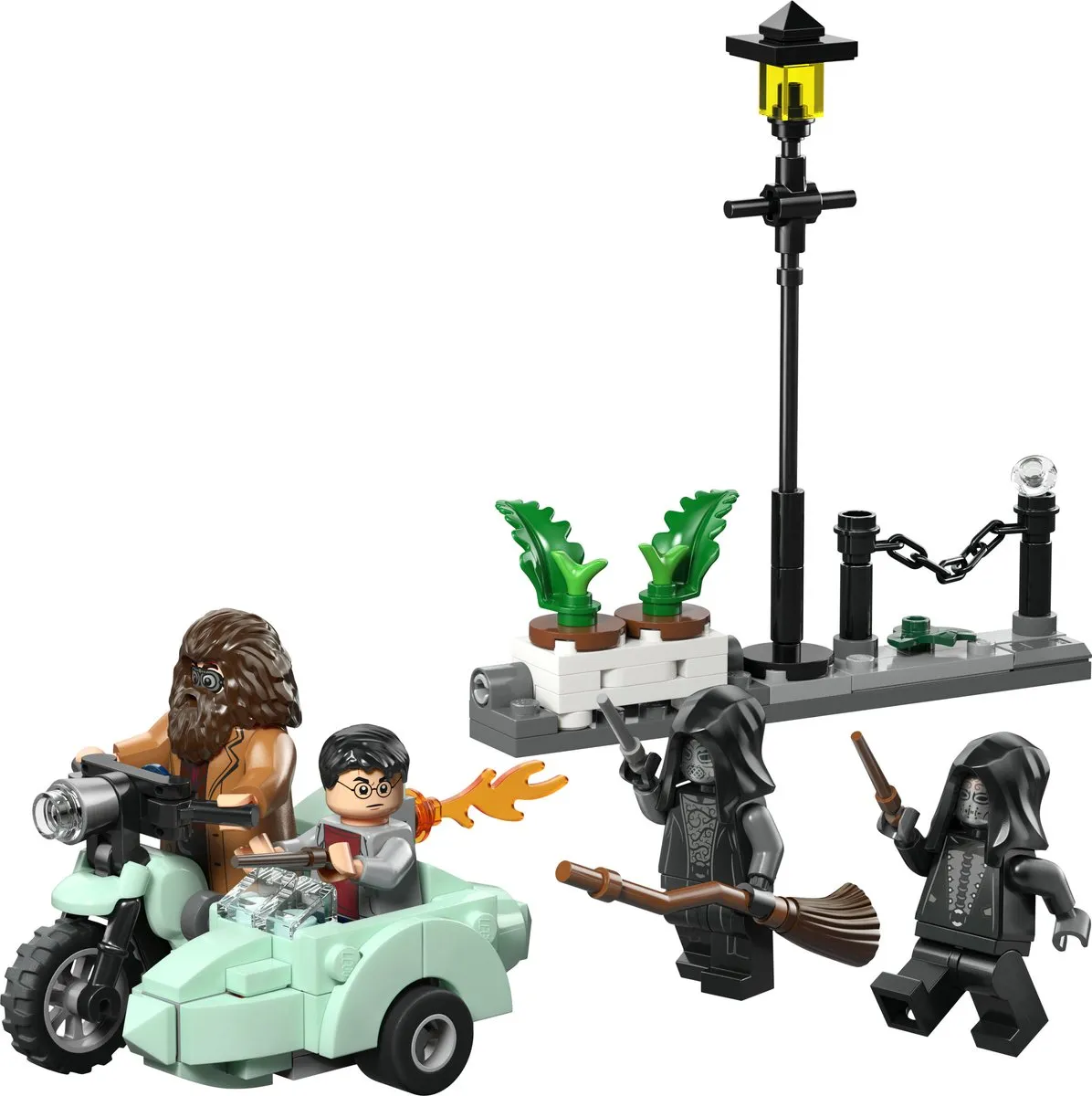 LEGO Harry Potter 76459 Hagrid en Harrys ontsnapping - 4 Minifiguren - afbeelding 6 van 6