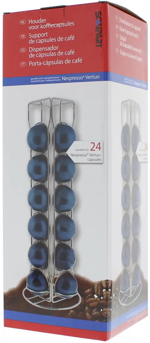 Scanpart Capsulehouder RVS 24 Nespresso Vertuo