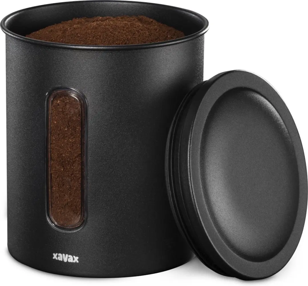 Xavax Koffieblik 00111275 - 700ml - Zwart