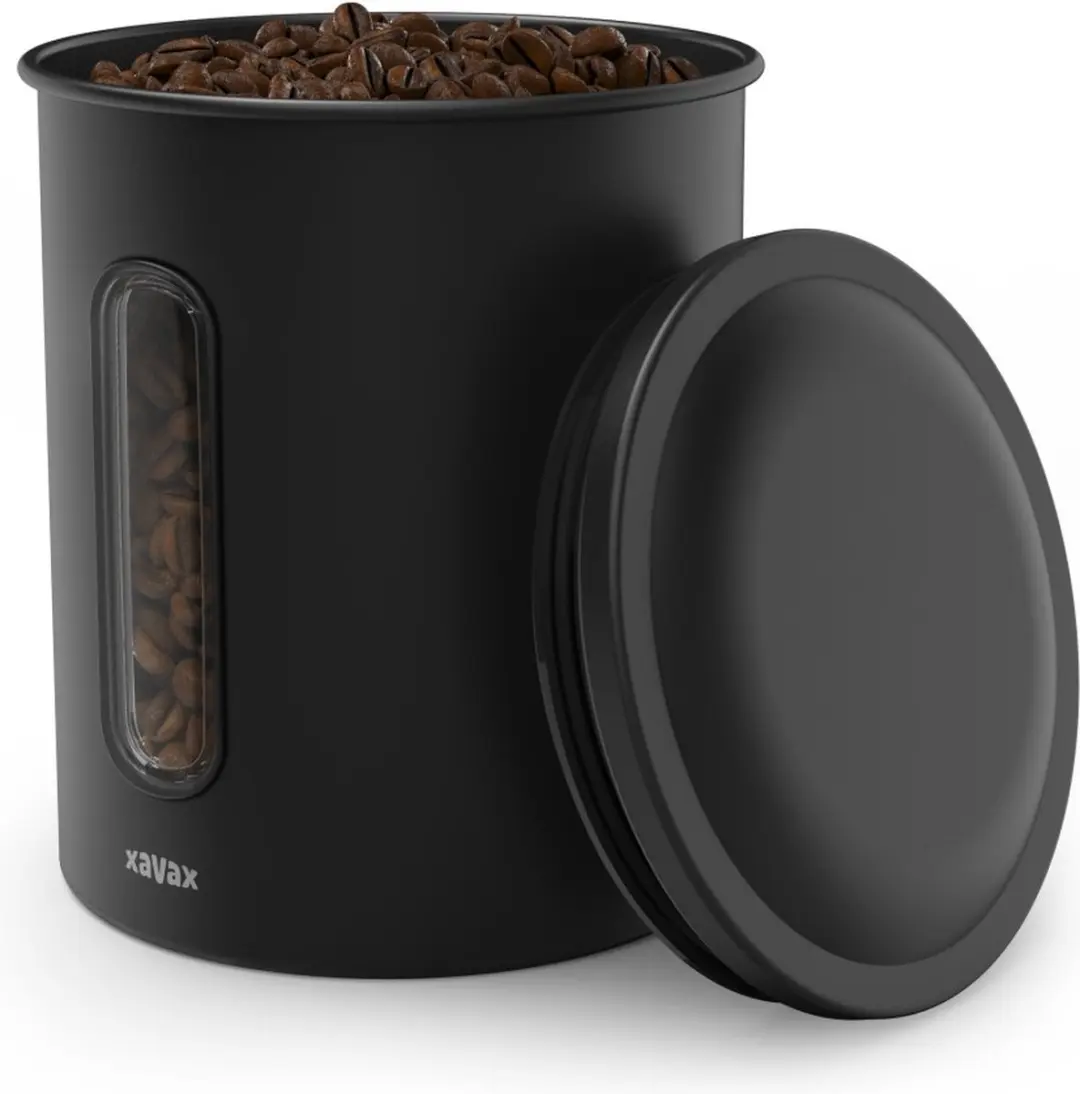 Xavax Koffieblik 00111275 - 700ml - Zwart