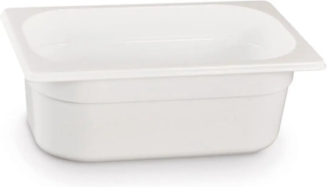 HENDI Gastronormbak 1,8L Wit - 265x162x65mm