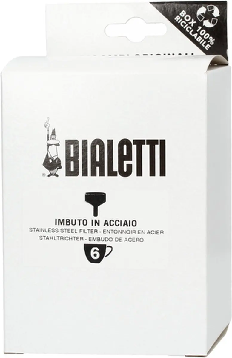 Bialetti Vervangende Trechter RVS - 6tz