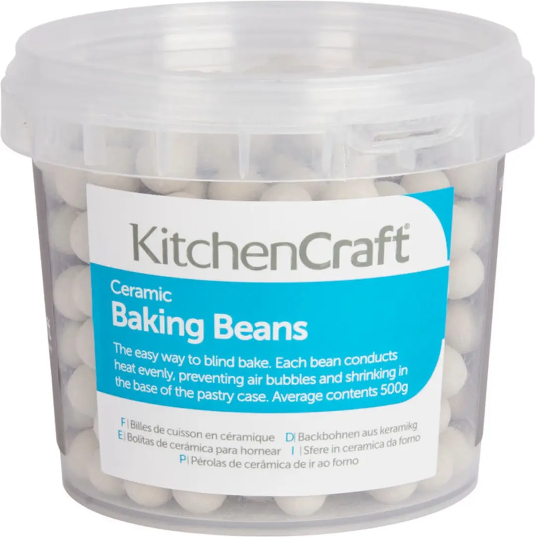 KitchenCraft Keramische Bakbonen 500g - Wit
